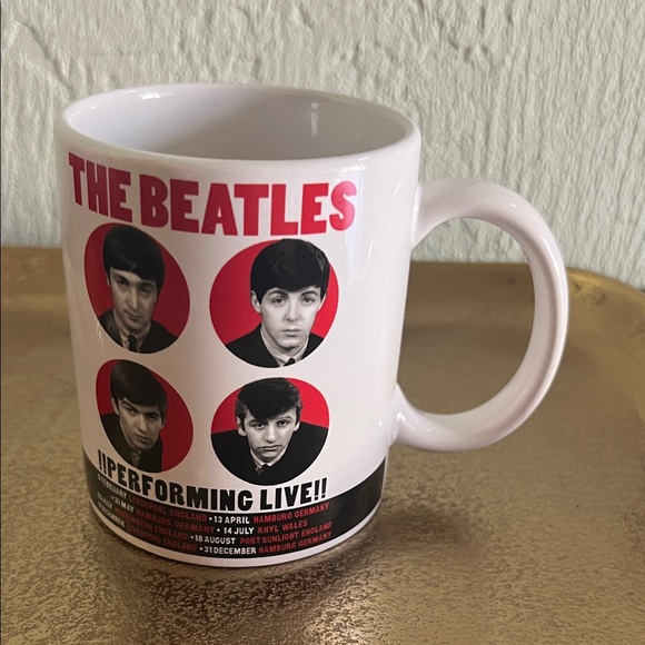 The Beatles Other - #1393=The Beatles White Mug